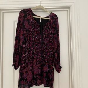 Free people long sleeve dress